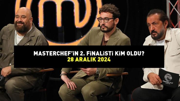 MASTERCHEF 2. FİNALİSTİ 28 ARALIK 2024 |  MasterChefte kim kazandı, 2 finalist kim oldu Onur, Eda, Kerem, Beyza