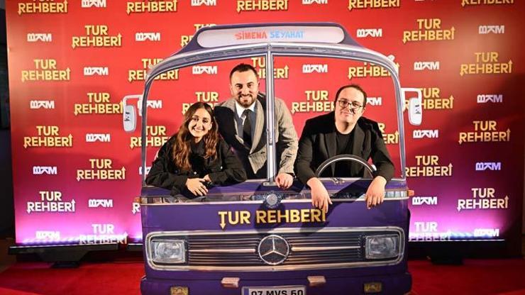 BKMden 2025in ilk filmi ‘Tur Rehberi’nin galası kahkahalar eşliğinde gerçekleşti