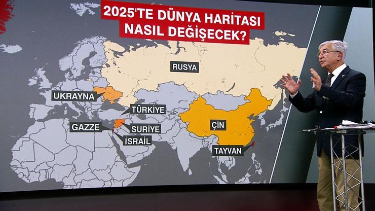 2025TE DÜNYA HARİTASI NASIL DEĞİŞECEK Çin Tayvan’ı alacağız mesajı mı verdi