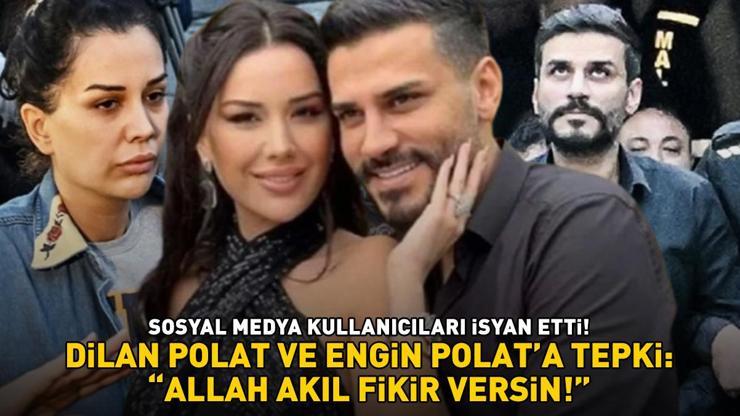 Dilan Polat ve Engin Polata tepki üstüne tepki Sosyal medya kullanıcıları isyan etti: ALLAH AKIL FİKİR VERSİN