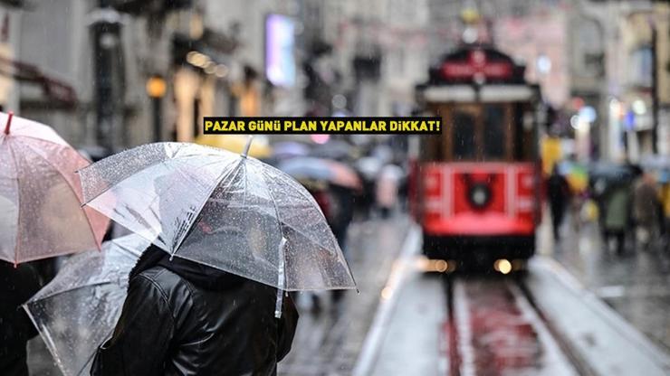 Son dakika | Pazar günü plan yapanlar dikkat Meteoroloji il il uyardı: Sağanak, kar, buzlanma...