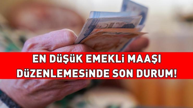 EN DÜŞÜK EMEKLİ MAAŞI DÜZENLEMESİ SON DAKİKA 6 OCAK 2025 | En düşük emekli maaşı ne zaman artacak, ne kadar olacak