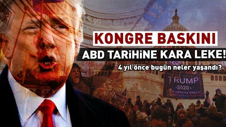 ABD tarihine kara leke: 6 Ocak kongre baskını 4 yıl önce bugün neler yaşanmıştı