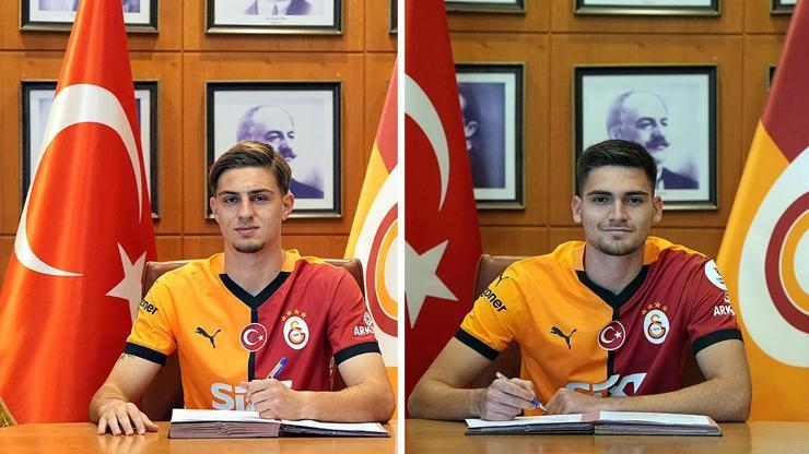 Galatasaray, Recep Yalın Dilek ve Ali Yeşilyurt ile sözleşme yeniledi