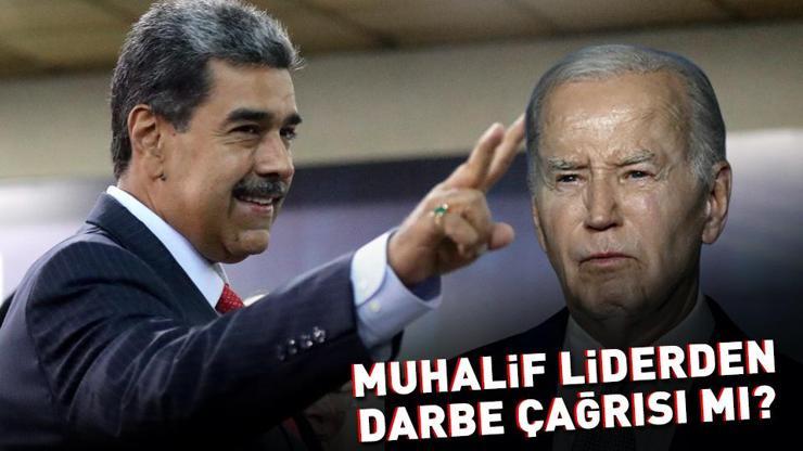 Bidendan Venezuelayı karıştıran adım Muhalif liderden darbe çağrısı mı