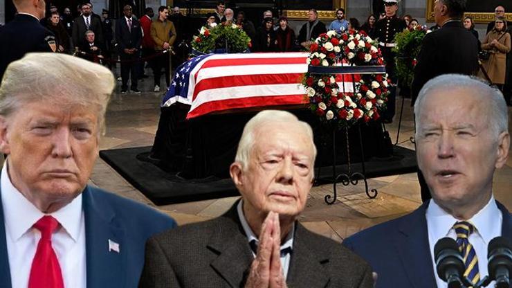 Biden ile Trump da katılacak Jimmy Carter için tören düzenlenecek