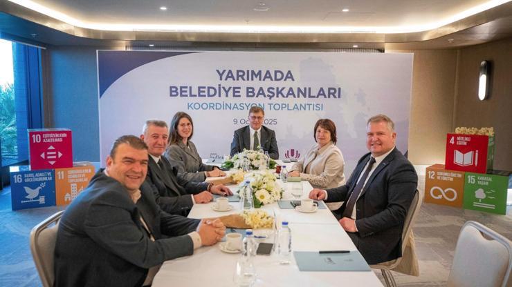 Yarımada Belediye Başkanları Koordinasyon Toplantısı, Çeşme'de düzenlendi Yarımada Belediye Başkanları Koordinasyon Toplantısı, Çeşme'de düzenlendi
