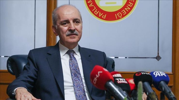 TBMM Başkanı Numan Kurtulmuştan 10 Ocakta gazetecilere ziyaret