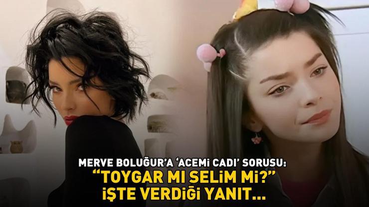 Merve Boluğura Acemi Cadı sorusu: Toygar mı, Selim mi İşte verdiği yanıt...