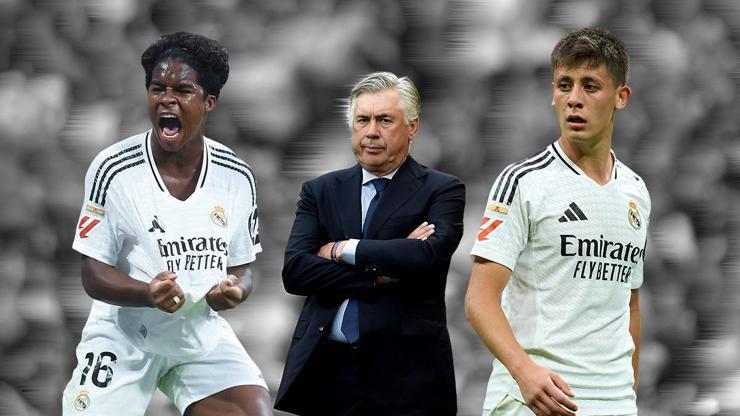 Real Madridde Arda Güler ve Endrick, isyan bayrağını açtı Carlo Ancelotti ile gergin görüşme...