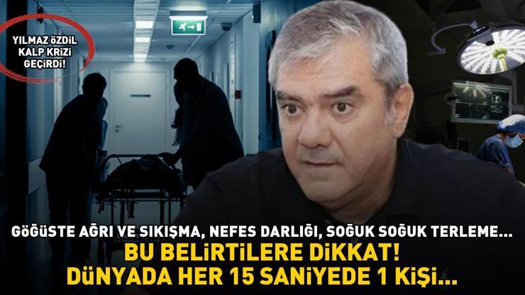 Yılmaz Özdil kalp krizi geçirdi Göğüste ağrı ve sıkışma, nefes darlığı, terleme Bu belirtiler varsa dikkat Her 15 saniyede 1 kişi...