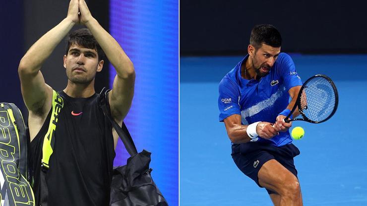 Avustralya Açıkta Alcaraz ve Djokovic turladı