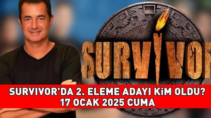 Survivorda 2. eleme adayı kim oldu, dokunulmazlık oyununu hangi takım kazandı 17 OCAK 2025 SURVIVOR 2. ELEME ADAYI