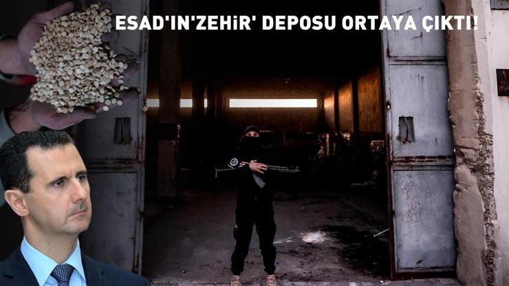 Milyarlarca dolar kazanıyordu... Esadın zehir depoları ortaya çıktı