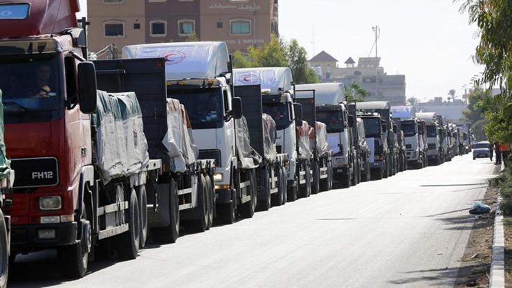 Mısır duyurdu: Günde 600 kamyon Gazze Şeridi’ne girecek