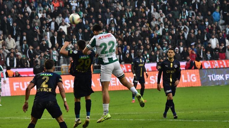 Konya’da gol düellosunda kazanan yok Konyaspor 3-3 Kasımpaşa