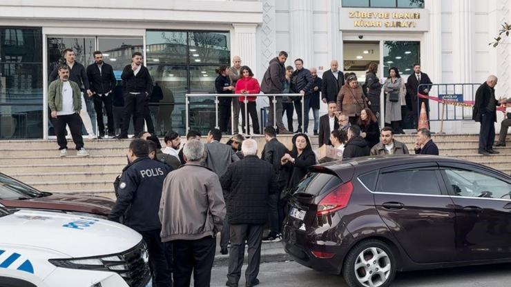 Davetliler şoke oldu Nikah çıkışı gelin ve damada silahlı saldırı