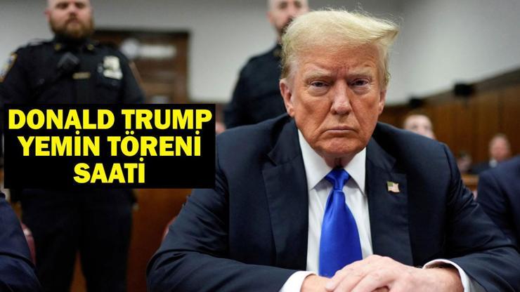 DONALD TRUMP YEMİN TÖRENİ SAATİ: Trump yemin töreni saat kaçta İkinci Trump dönemi bugün başlıyor