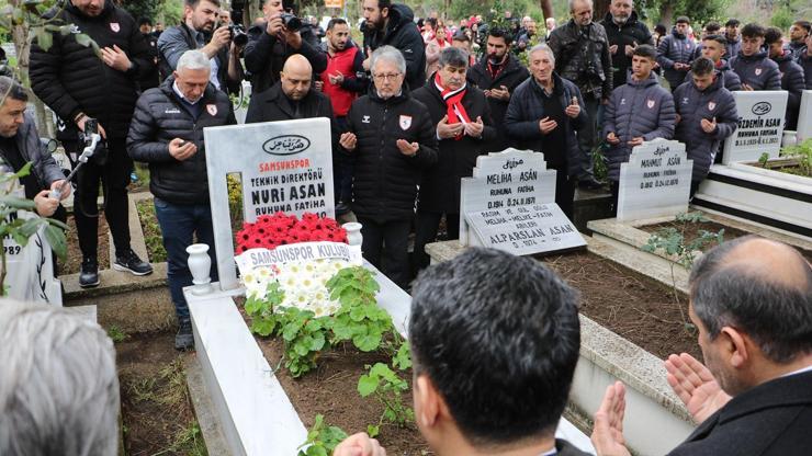 Samsunspor, otobüs kazasında vefat eden teknik adam ve futbolcuları andı...