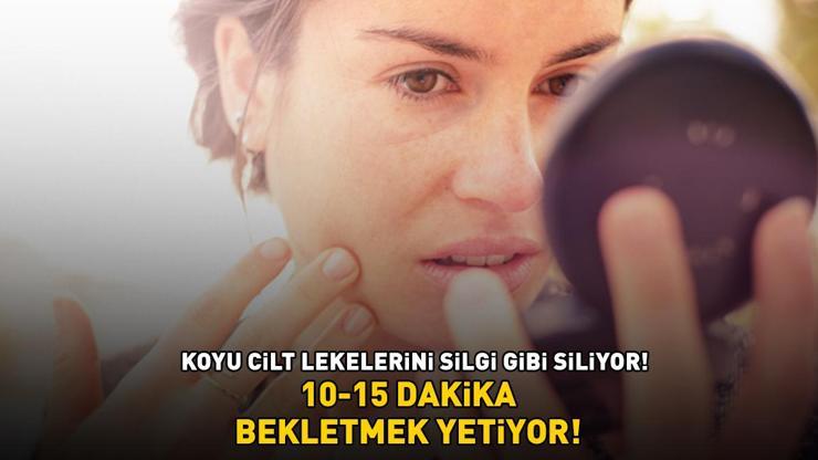 BEBEK GİBİ BİR CİLT 10-15 dakika bekletmek yetiyor Koyu cilt lekelerini silgi gibi siliyor, daha canlı bir görünüm sağlıyor