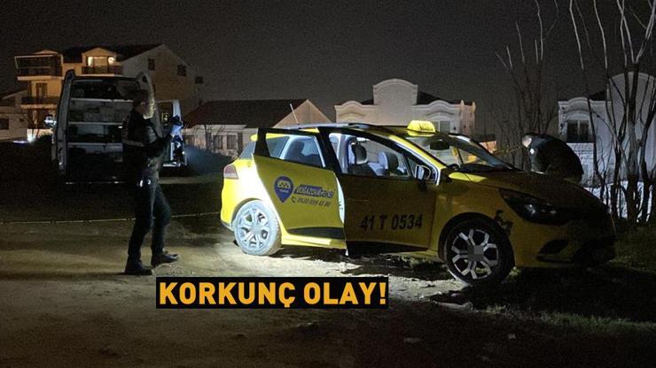 Korkunç olay Taksici yol kenarında boğazı kesilmiş halde bulundu