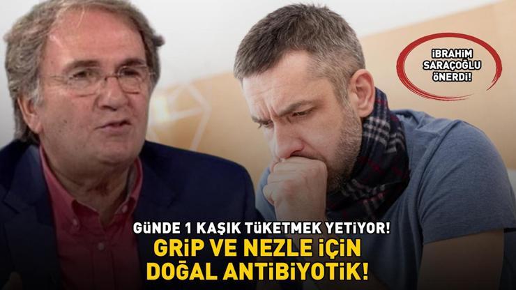 DOĞAL ANTİBİYOTİK İbrahim Saraçoğlu uyardı: Grip ya da nezle olanlar dikkat 1 kaşık tüketmek yetiyor Öksürük ve balgamı söküp atıyor