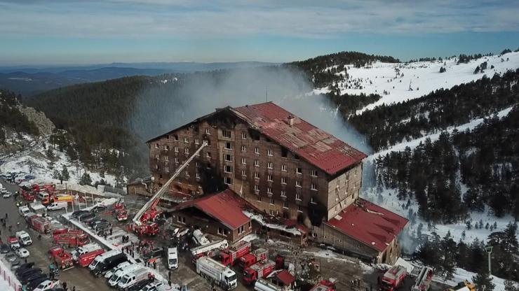 Bolu Kartalkayadaki otel yangınıyla ilgili yayın yasağı kaldırıldı