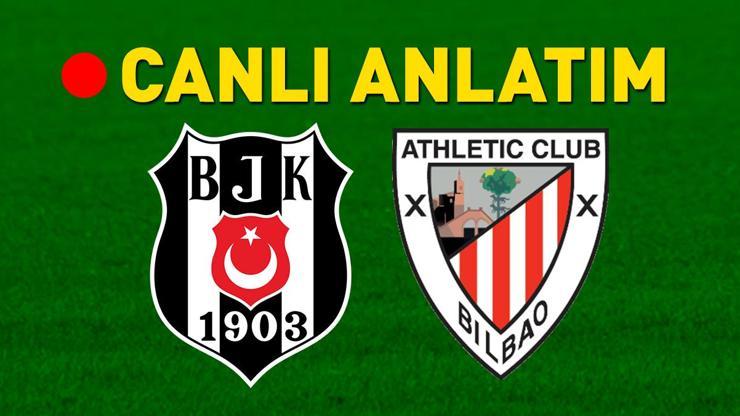 Beşiktaş, Athletic Bilbaoyu ağırlıyor