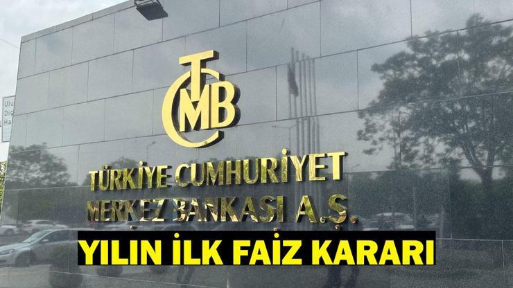 MERKEZ BANKASI FAİZ KARARI TCMB Ocak ayı faiz kararı açıklandı: Faiz kararı ne oldu