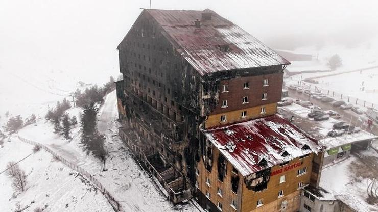 GRAND KARTAL OTEL YIKILACAK MI Bolu Kartalkaya yanan otel ön hasar tespit raporu