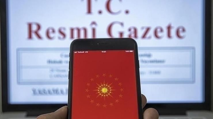 Cumhurbaşkanı kararları Resmi Gazetede