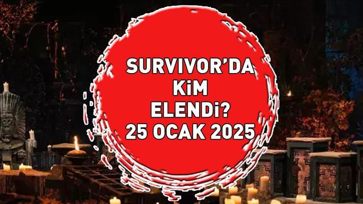 SURVIVORDAN ELENEN YARIŞMACI 25 OCAK 2025: Survivor’da kim elendi, Göksu mu Sevgi mi İşte elenen isim...