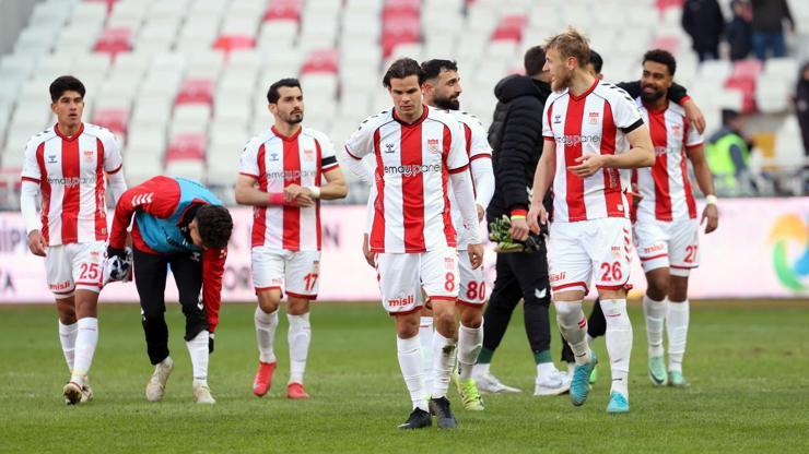 Sivasspor, 8 hafta sonra Süper Ligde galibiyete ulaştı