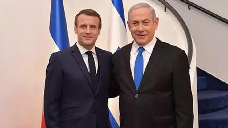 Netanyahu ile Macron, Lübnan ve Gazzedeki ateşkesi görüştü