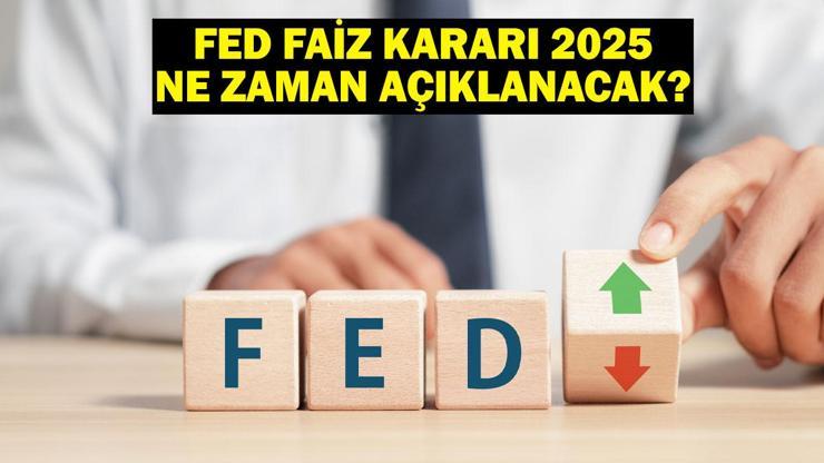 FED FAİZ KARARI 29 OCAK 2025: Faiz kararı saat kaçta açıklanacak FED faiz kararı beklentisi…