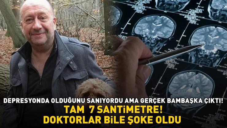 Depresyonda olduğunu sanıyordu, gerçek çok farklı çıktı Doktorlar bile şaşırdı TAM  7 SANTİMETRE BOYUNDA