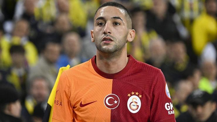 SON DAKİKA Galatasaray, Hakim Ziyech ile yollarını ayırdı