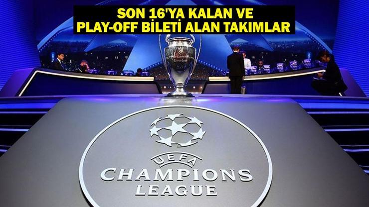 Şampiyonlar Ligi Puan Durumu: Son 16ya Kalan ve Play-Off Bileti Alan Takımlar Hangileri