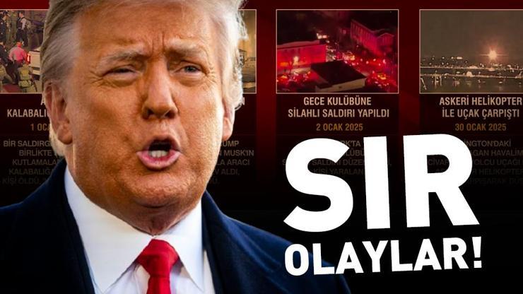 Trump ile birlikte yaşanan SIR OLAYLAR