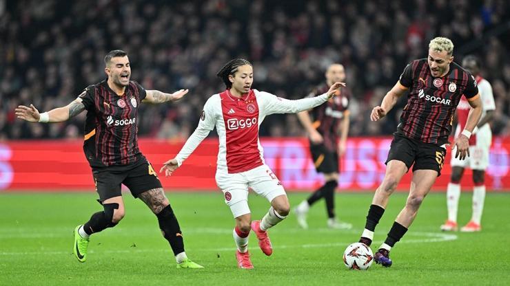 Aslan, UEFA Avrupa Liginde play-off oynayacak Ajax 2-1 Galatasaray Maç Özeti