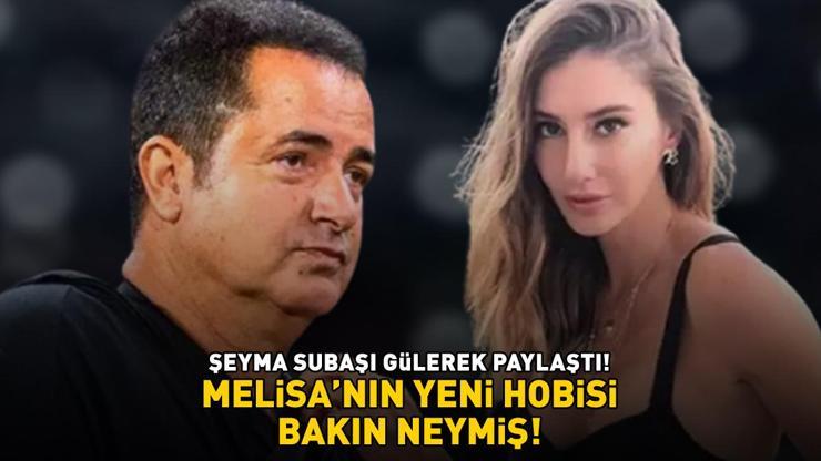 GÜLEREK PAYLAŞTI Acun Ilıcalı ve Şeyma Subaşının kızı Melisanın yeni hobisi bakın neymiş