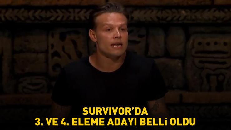 Survivorda 3. ve 4. eleme adayı belli oldu DENGELER DEĞİŞİYOR