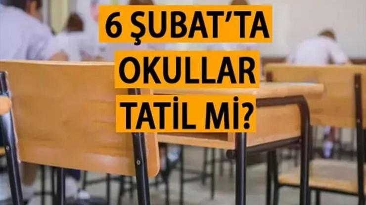 6 Şubat’ta Okullar Tatil Mi, Kamuda İzin Var Mı Adıyaman’da 6 Şubat’ta Okullar Tatil Mi Adıyaman Valisi Duyurdu