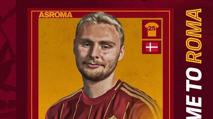 Galatasarayın stoperi Victor Nelsson, resmen Romada