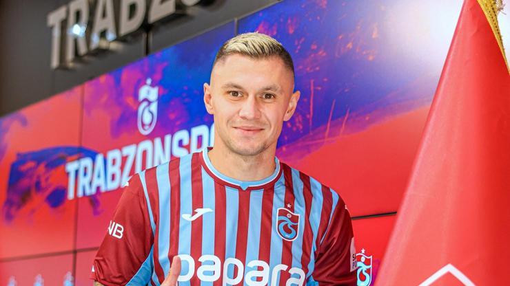 Trabzonsporun 192. yabancı futbolcusu Oleksandr Zubkov oldu