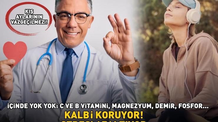 KIŞ AYLARININ VAZGEÇİLMEZİ Kilosu 250 TL İçinde yok yok: C ve B vitamini, magnezyum, demir, fosfor... Kalbi koruyor, stresi azaltıyor