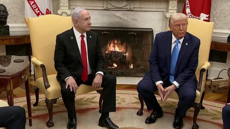 SON DAKİKA | Netanyahu ABD'de! 'Trump'ın da yardımıyla hiçbir rehineden vazgeçmeyeceğiz'