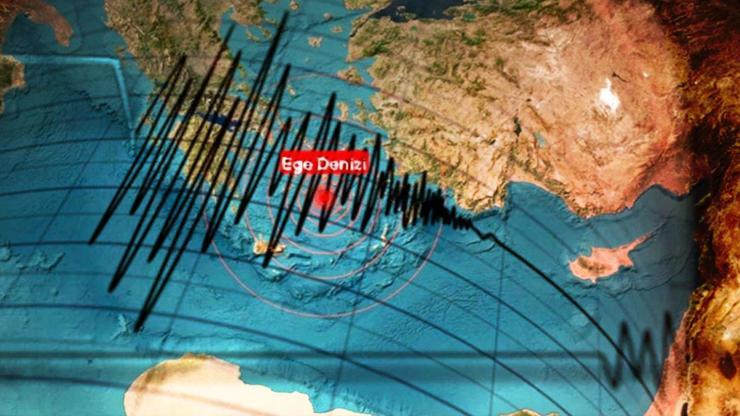 SON DAKİKA HABERİ... Ege Denizinde deprem fırtınası sürüyor: 4 büyüklüğünde bir deprem daha