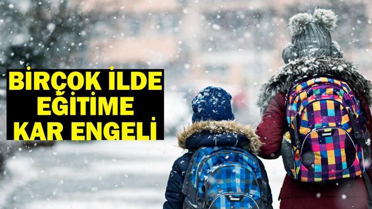 Kar Yağışı Nedeniyle 6 Şubat’ta Eğitime Ara Verilen İller: Hangi İllerde Okullar Tatil Edildi