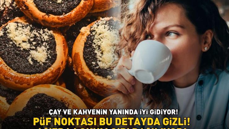 Puf puf kabaran haşhaş çöreği için 1 kaşık eklemek yetiyor Ağızda lokum gibi dağılıyor Püf noktası bu detayda gizli